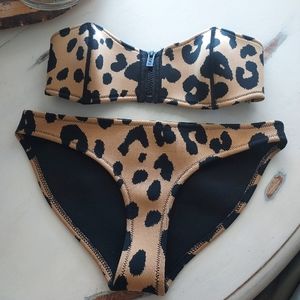 New Cheetah print Triangl bikini